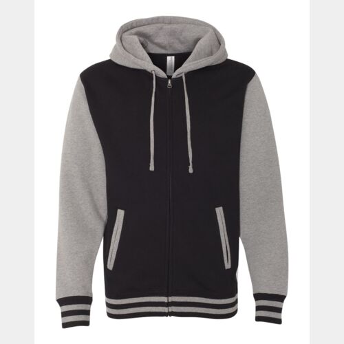 Unisex Heavyweight Varsity Full-Zip Hooded Sweatshirt  Thumbnail