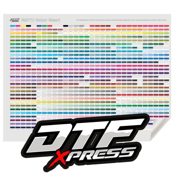 CMYK Color Chart (Digital Download) Thumbnail